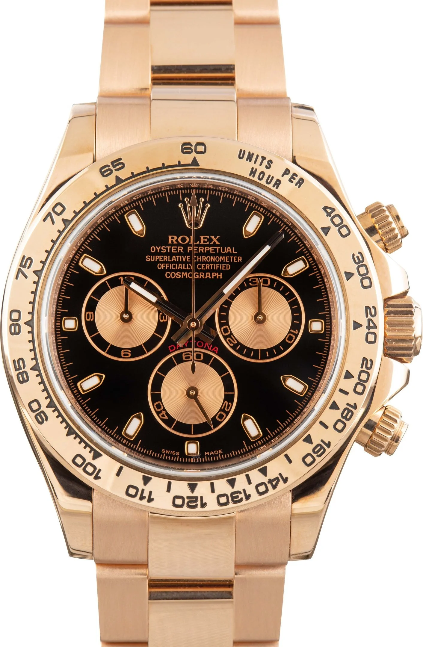 Pre-owned Rolex Daytona Ref 116505 Black Dial - 1