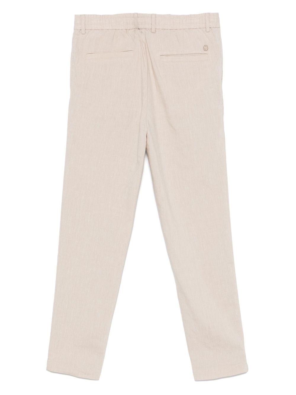 logo-embroidered trousers - 2