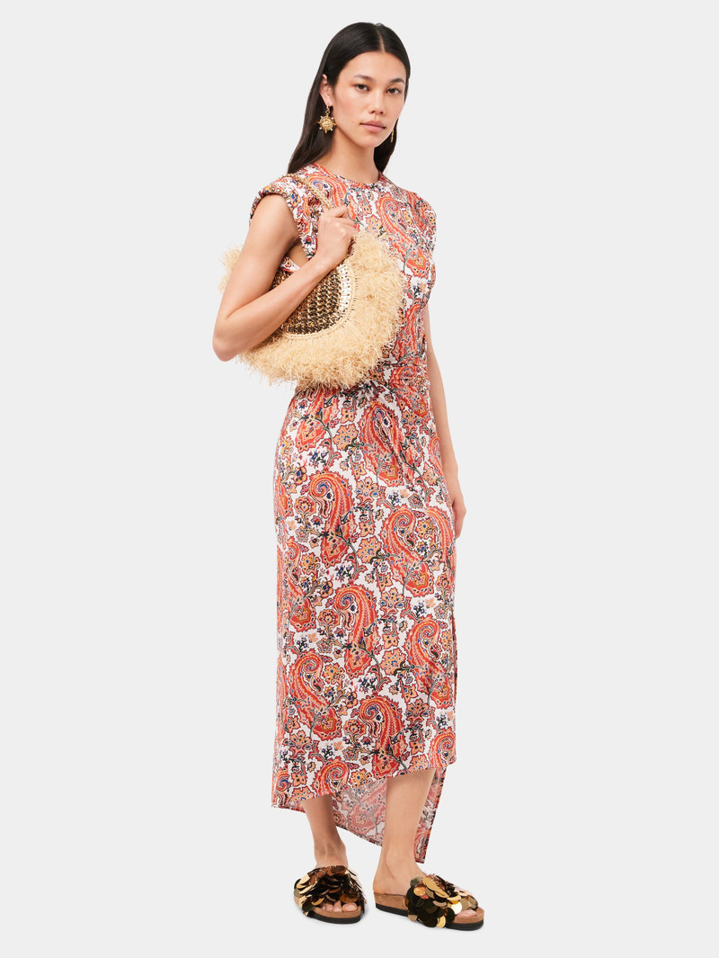 ICONIC 1969 MOON BAG WITH NATURAL RAPHIA FRINGES 3