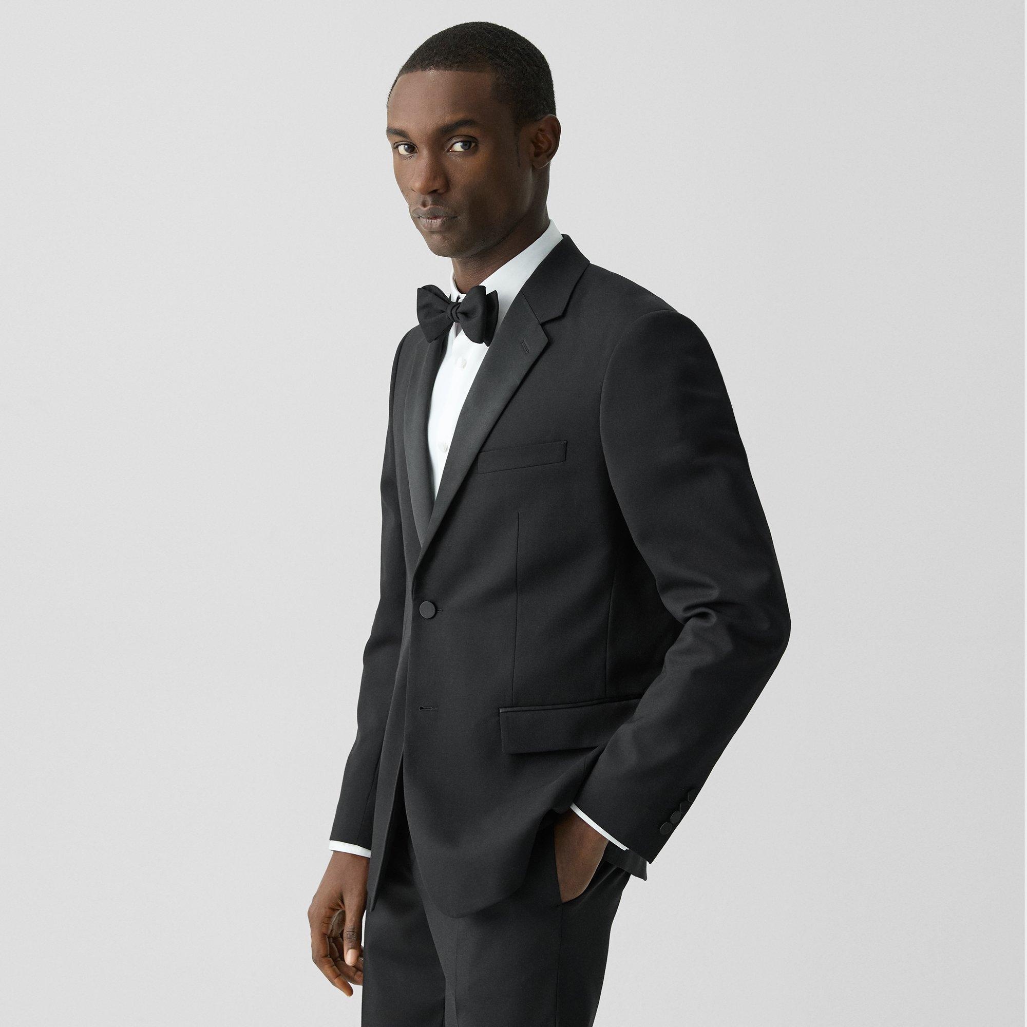 Chambers Tuxedo Blazer in Stretch Wool - 2