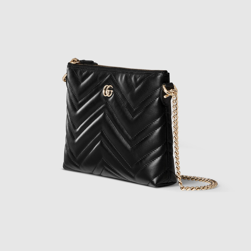 GUCCI GG Marmont pochette with chain outlook