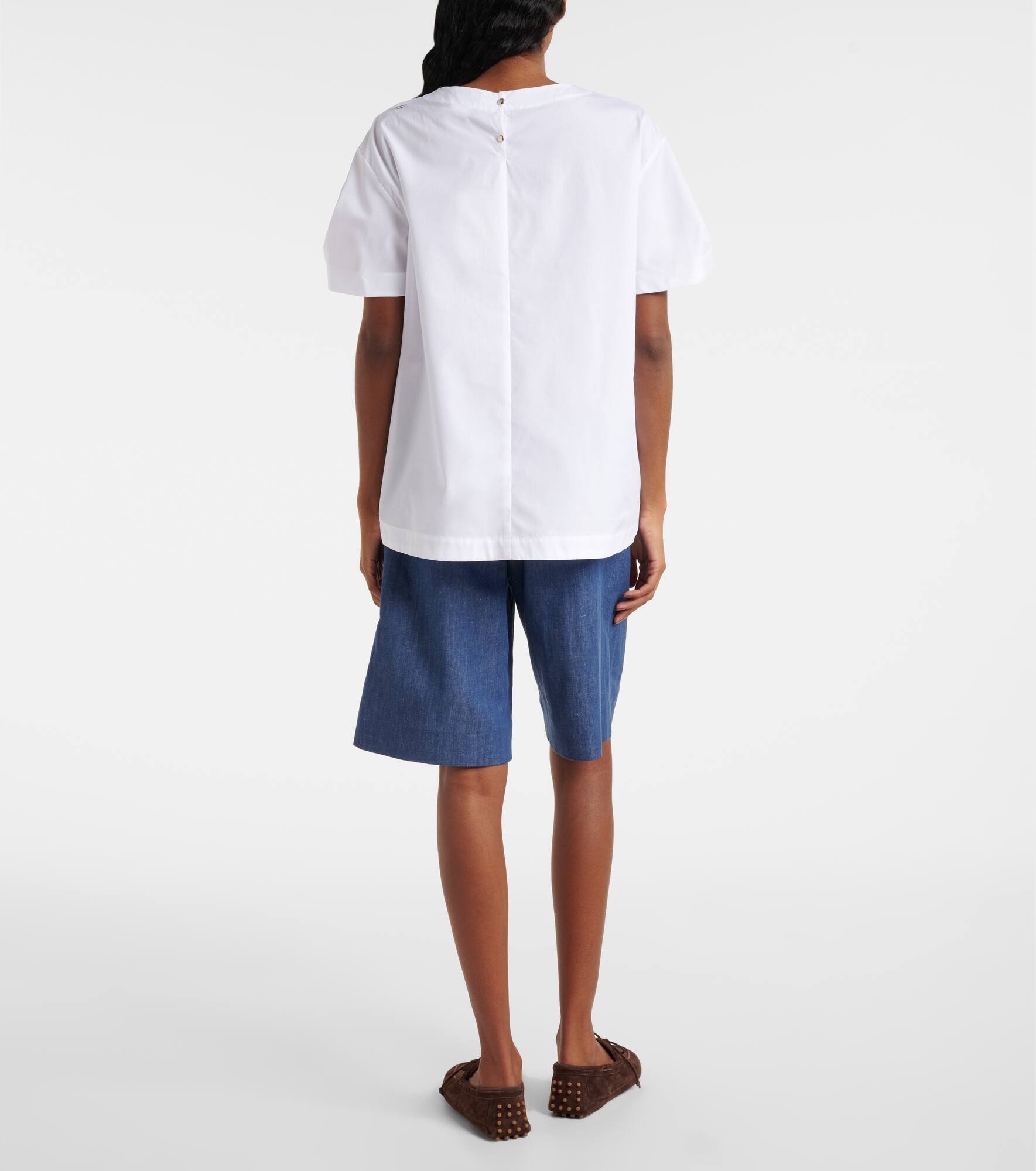 Dahlia cotton jersey T-shirt - 3