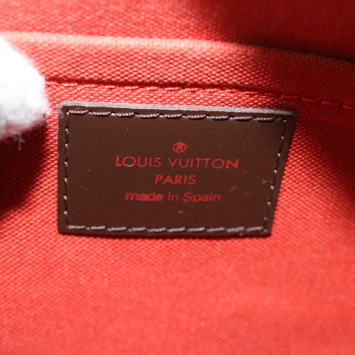LOUIS VUITTON Damier Ebene Rivera Mini Hand Bag N41436 - 13