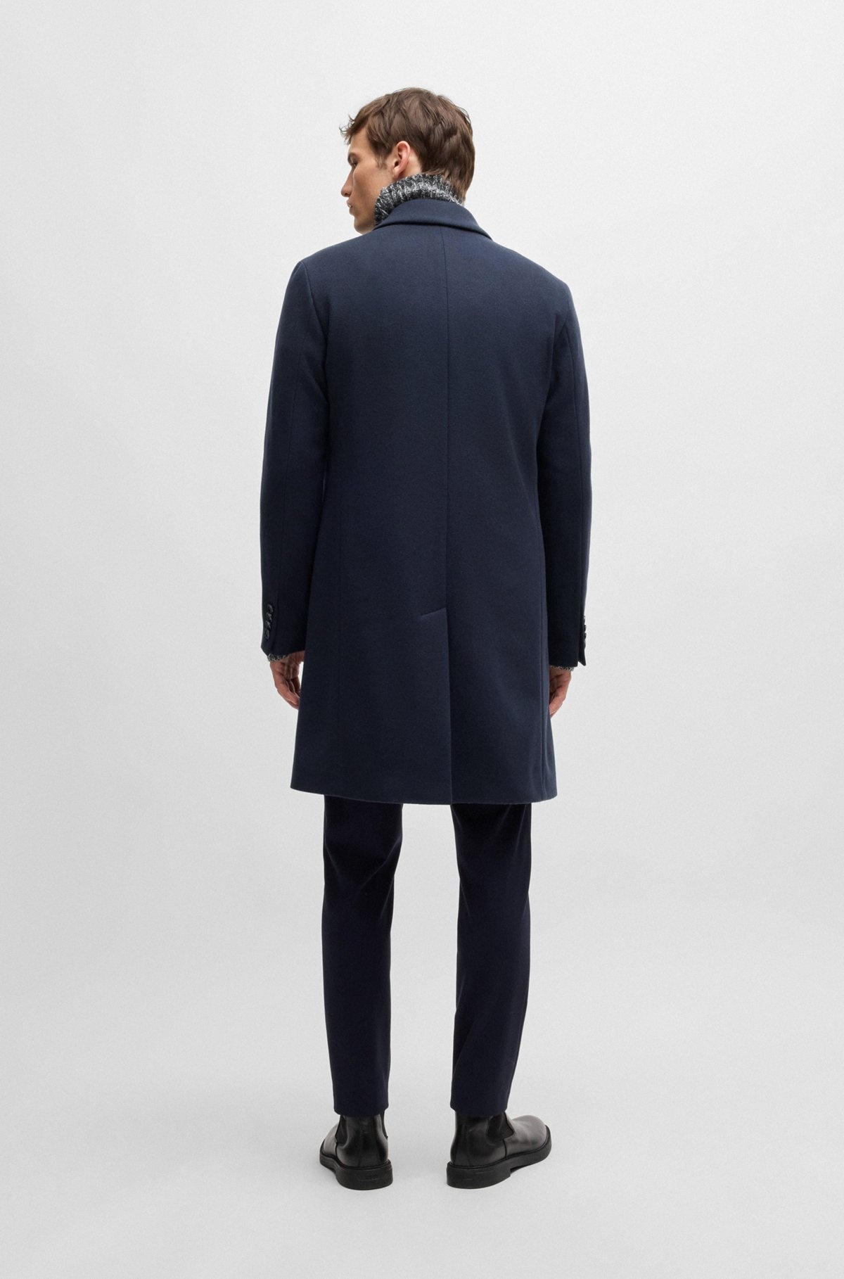FORMAL COAT IN WOOL - 5