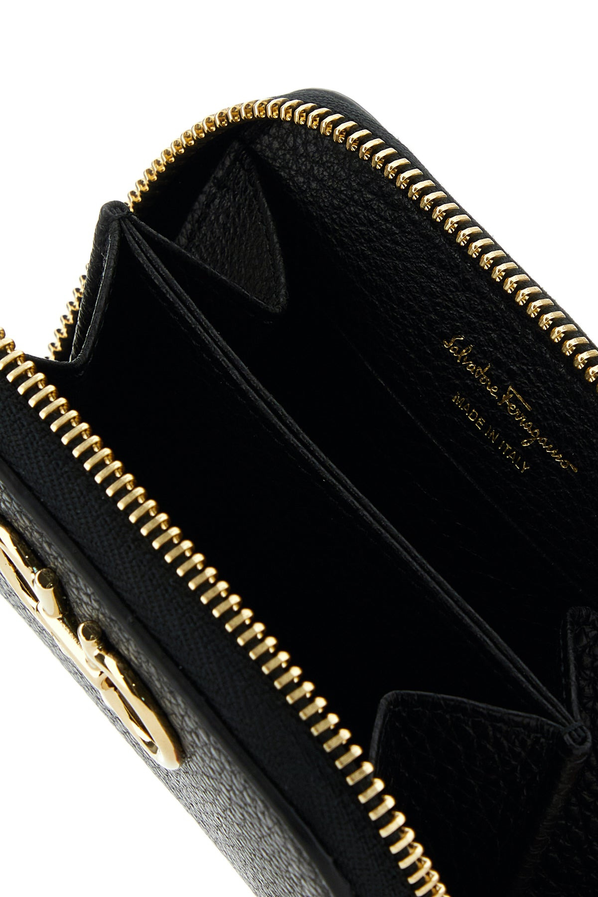 Black leather coin case - 4