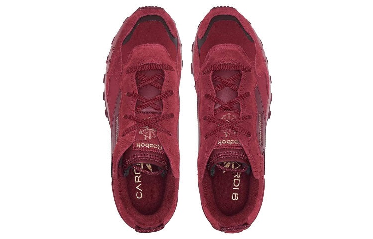 (WMNS) Reebok Cardi B x Classic Leather 'Triathlon Red' H00683 - 2