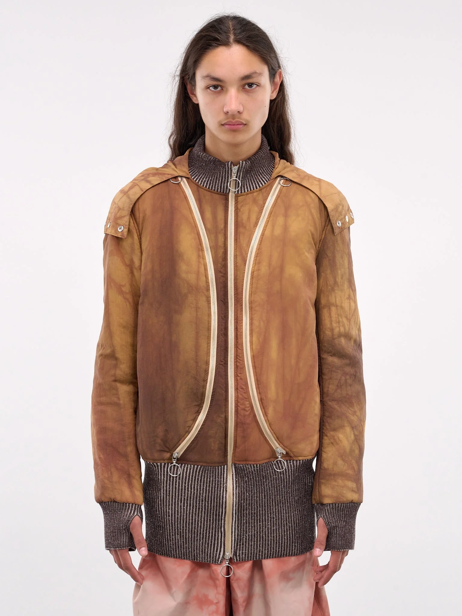 Hidden Pocket Padded Jacket - 1