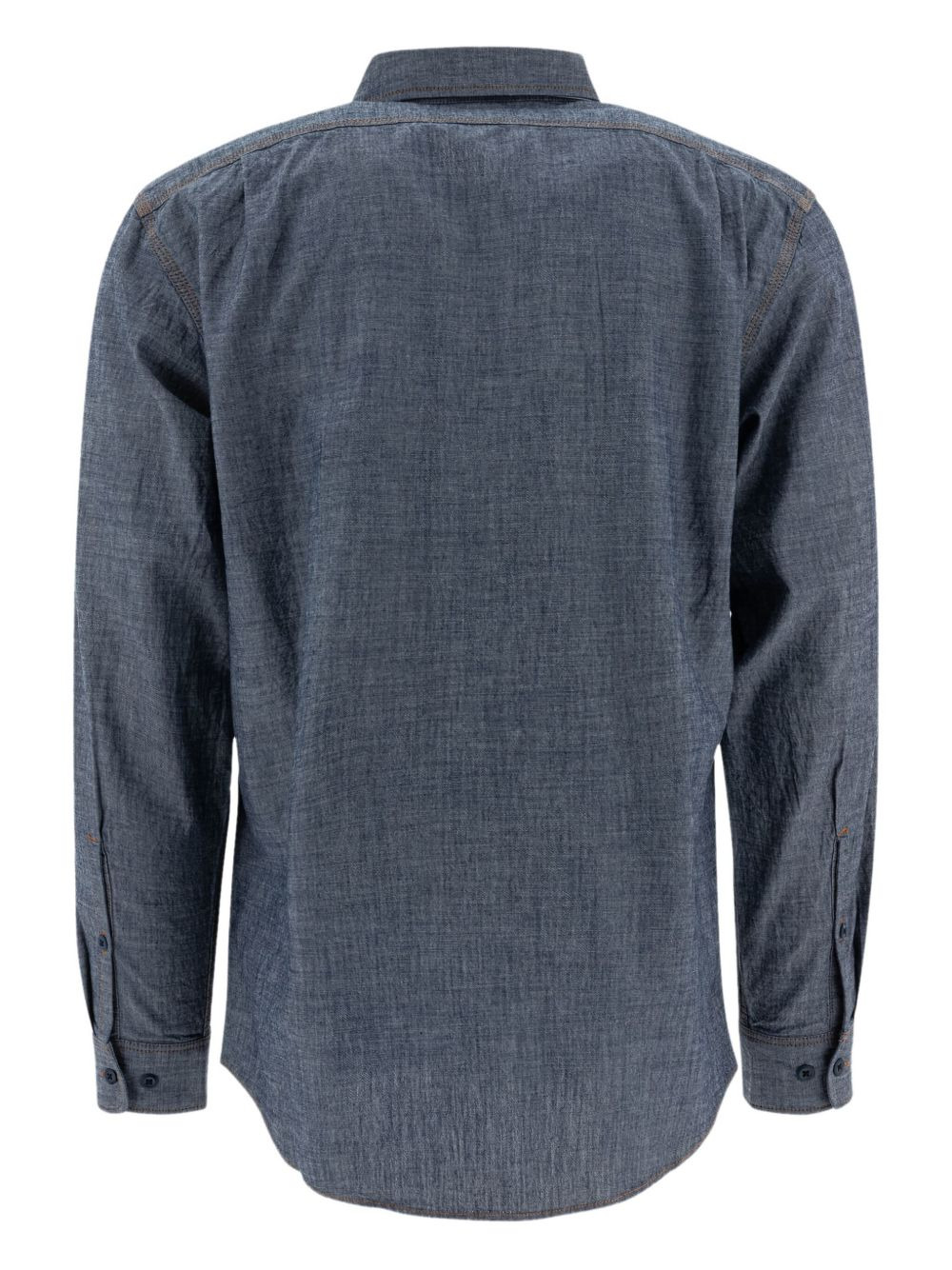 double-pocket cotton shirt - 2