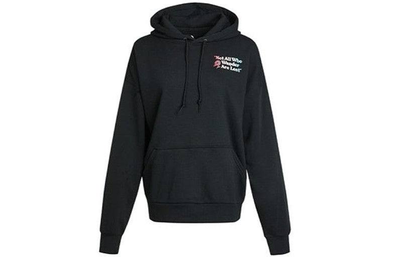 (WMNS) Converse Exploration Team Hoodie 'Black' 10022259-A01 - 1