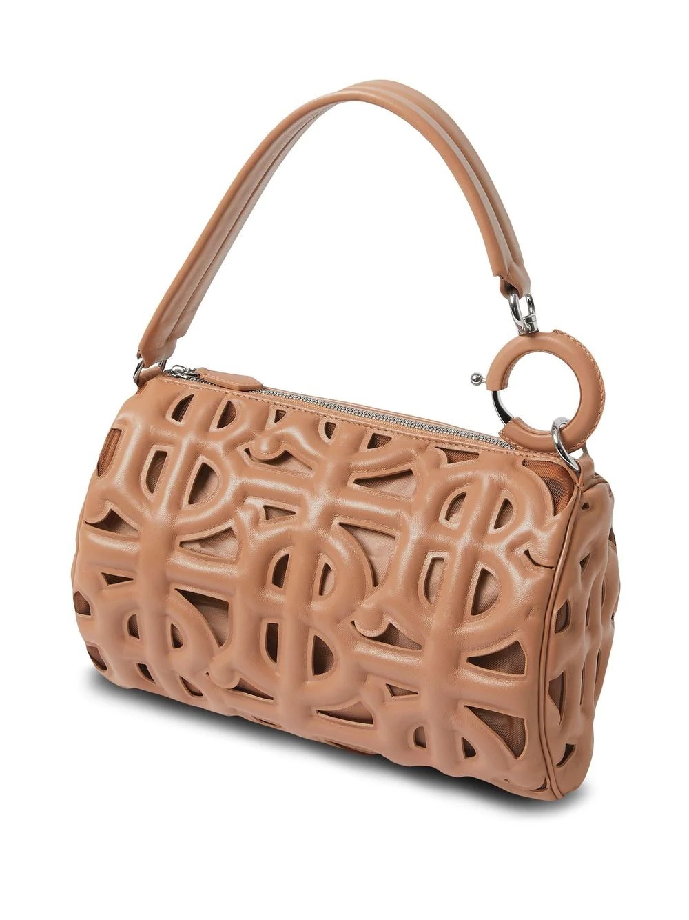 small Rhombi quilted Monogram shoulder bag - 4