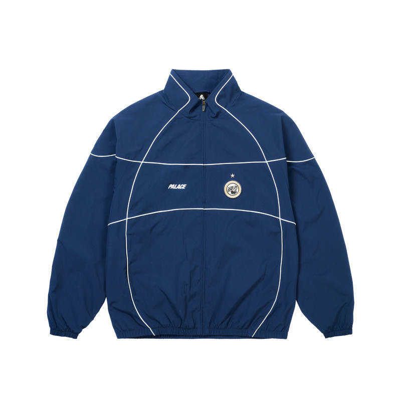 PRO TEAM PIPED SHELL JACKET NAVY 1