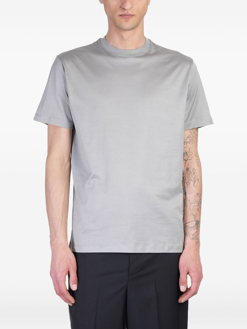 round-neck cotton T-shirt 1