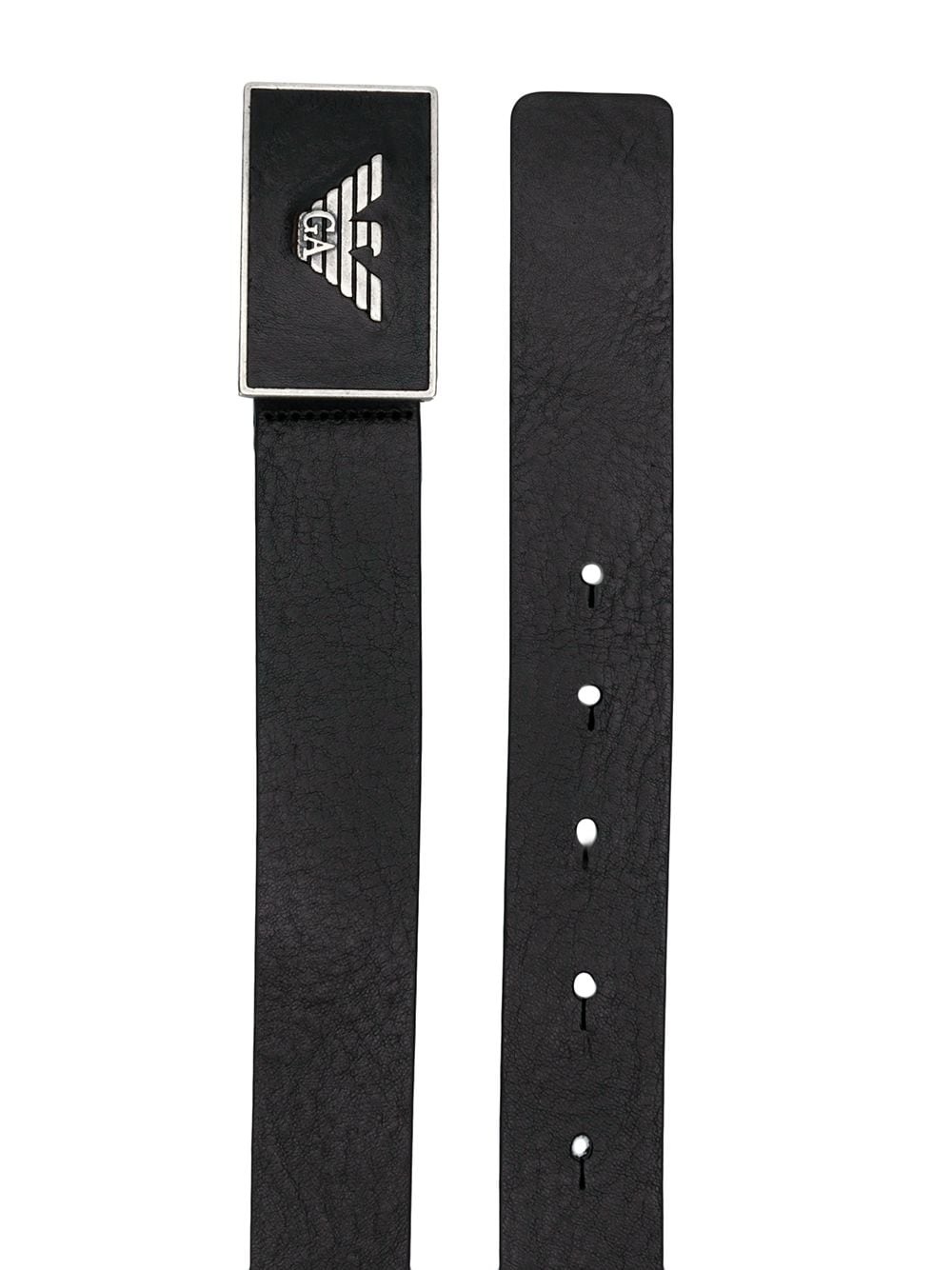 metal logo belt - 2