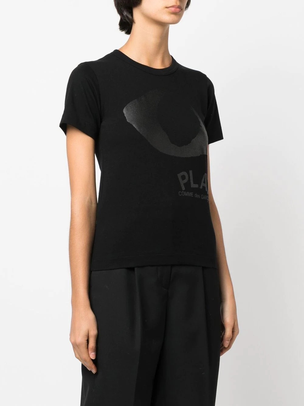 eye print T-shirt - 3