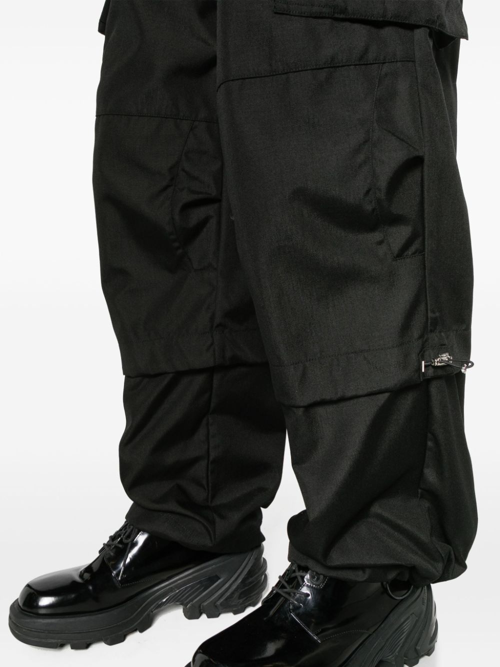 Wooyoungmi Black Tapered Trousers