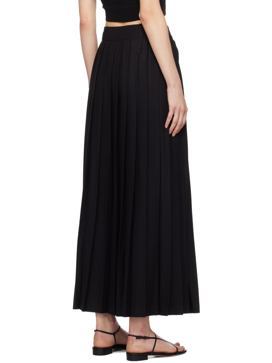 Black Bailey Maxi Skirt - 3