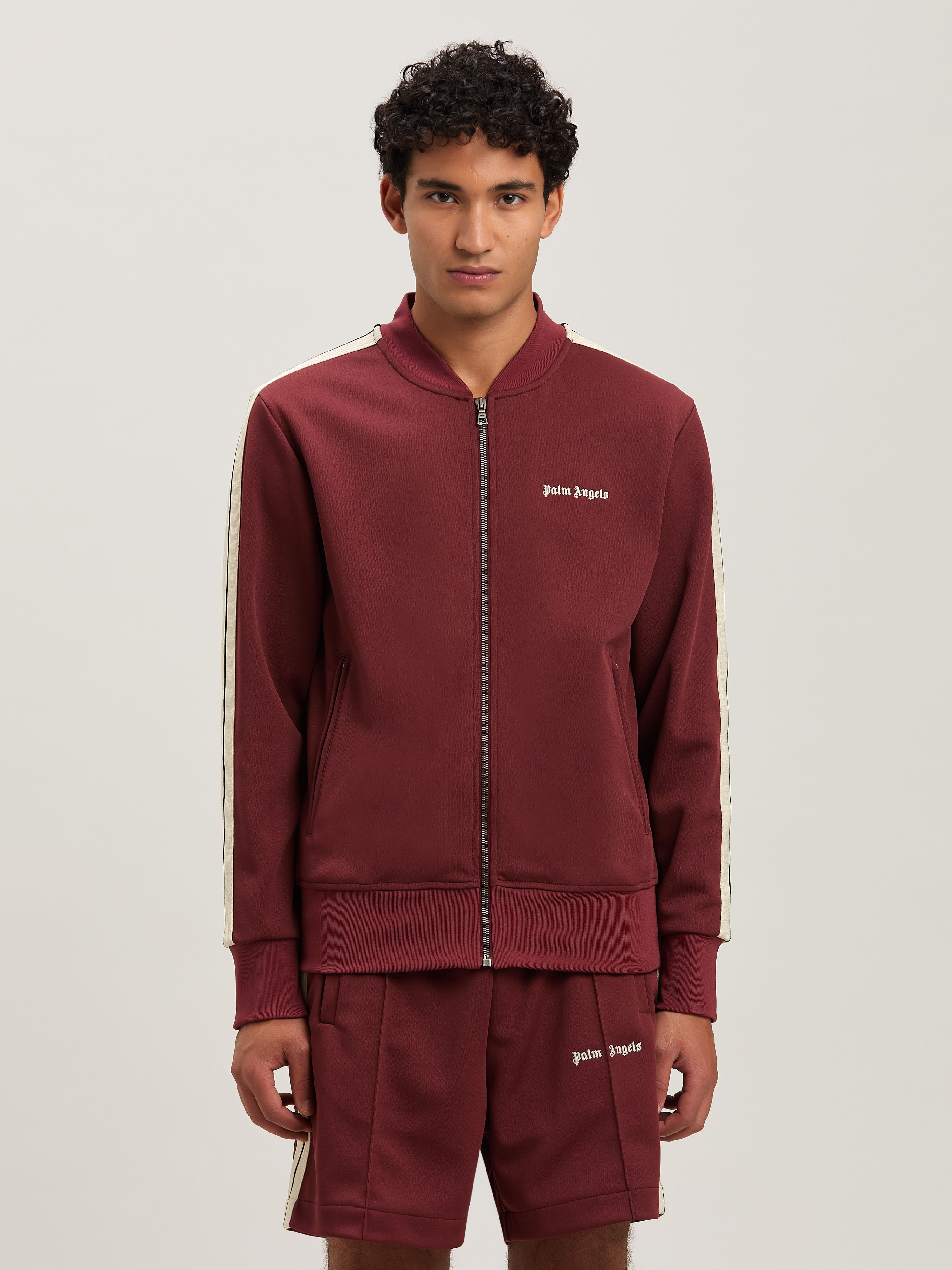 Embroidered Logo Track Jacket - 3