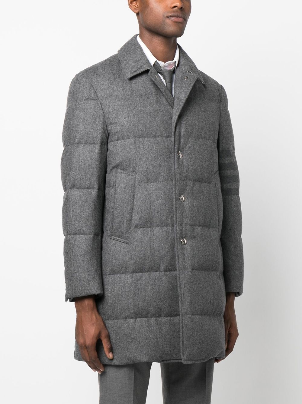 4-Bar padded coat - 3
