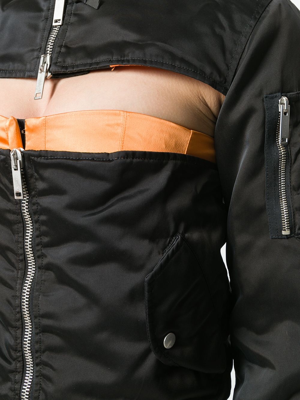 front chest hole jacket - 5