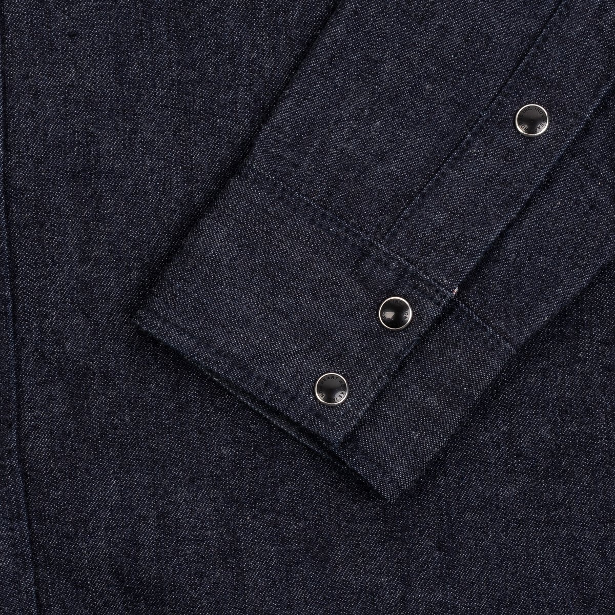 IHSH-350-IND 10oz Selvedge Denim Western Shirt - Indigo - 13