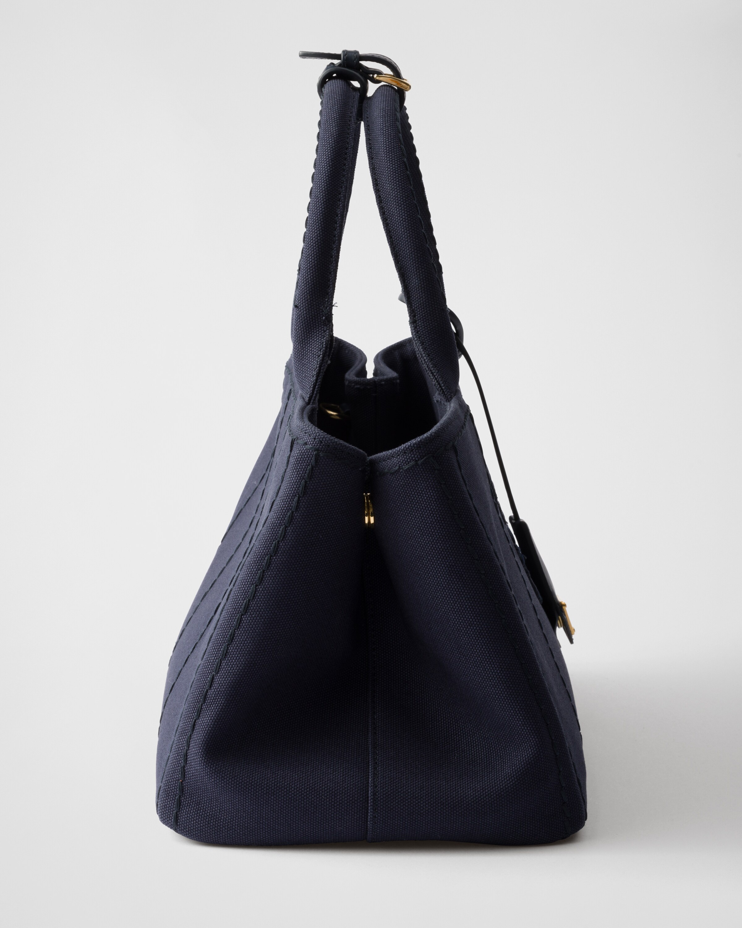 Large cotton canvas handbag - 5