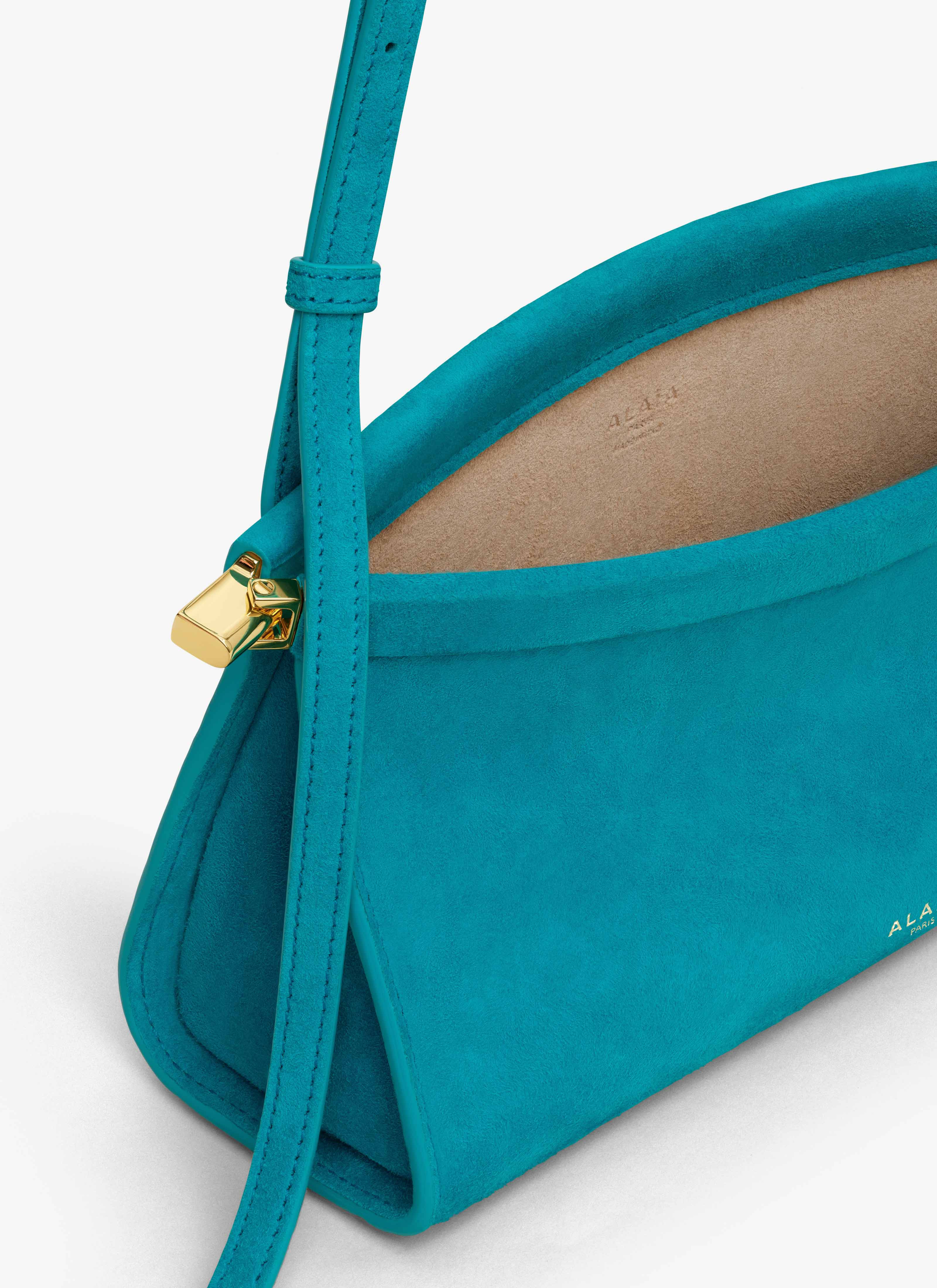 LE CLICK EAST WEST SMALL BAG IN SUEDE - 5