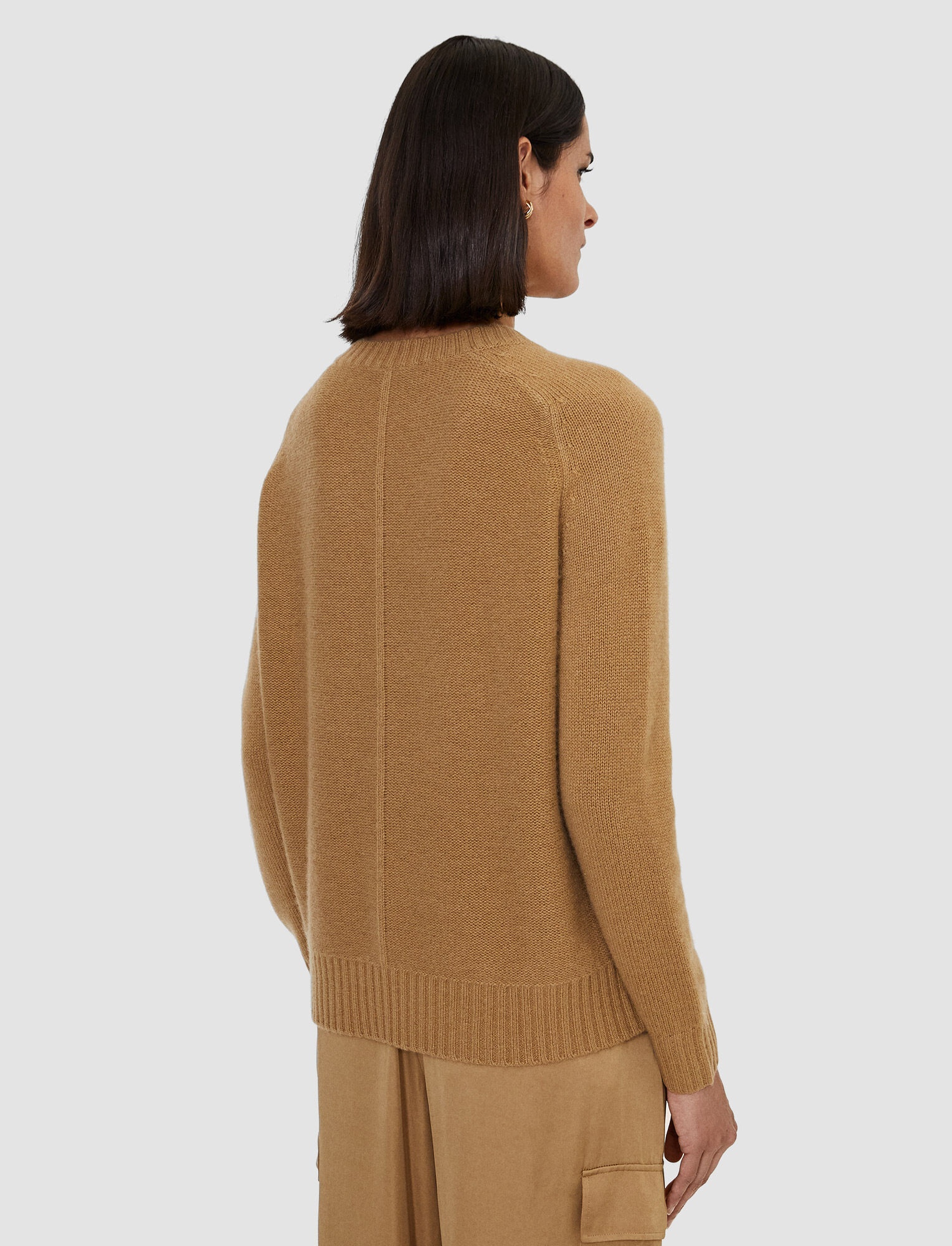 Open Cashmere V Neck Jumper - 4