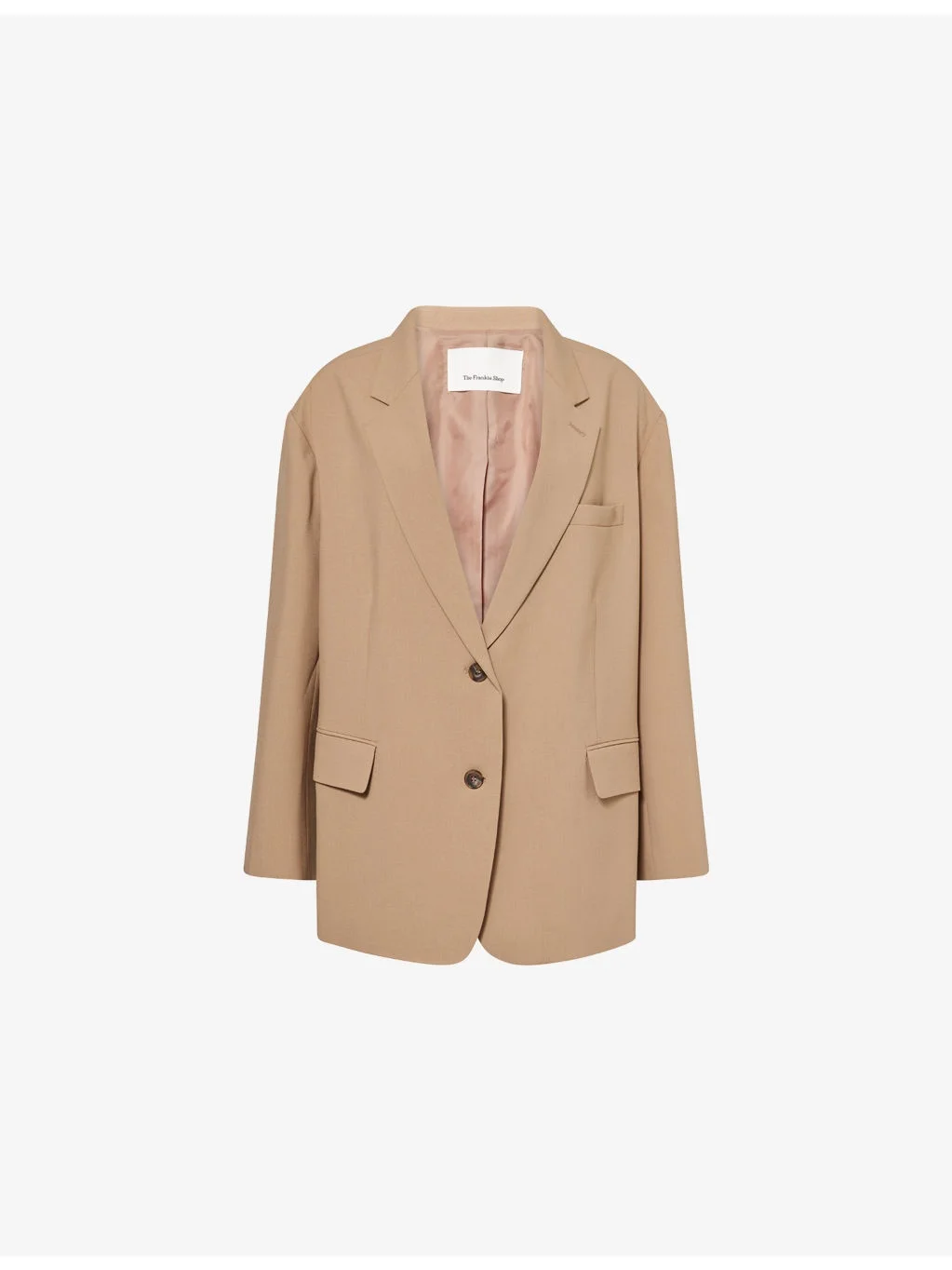 Bea Single-Breasted Stretch-Woven Blazer - 1