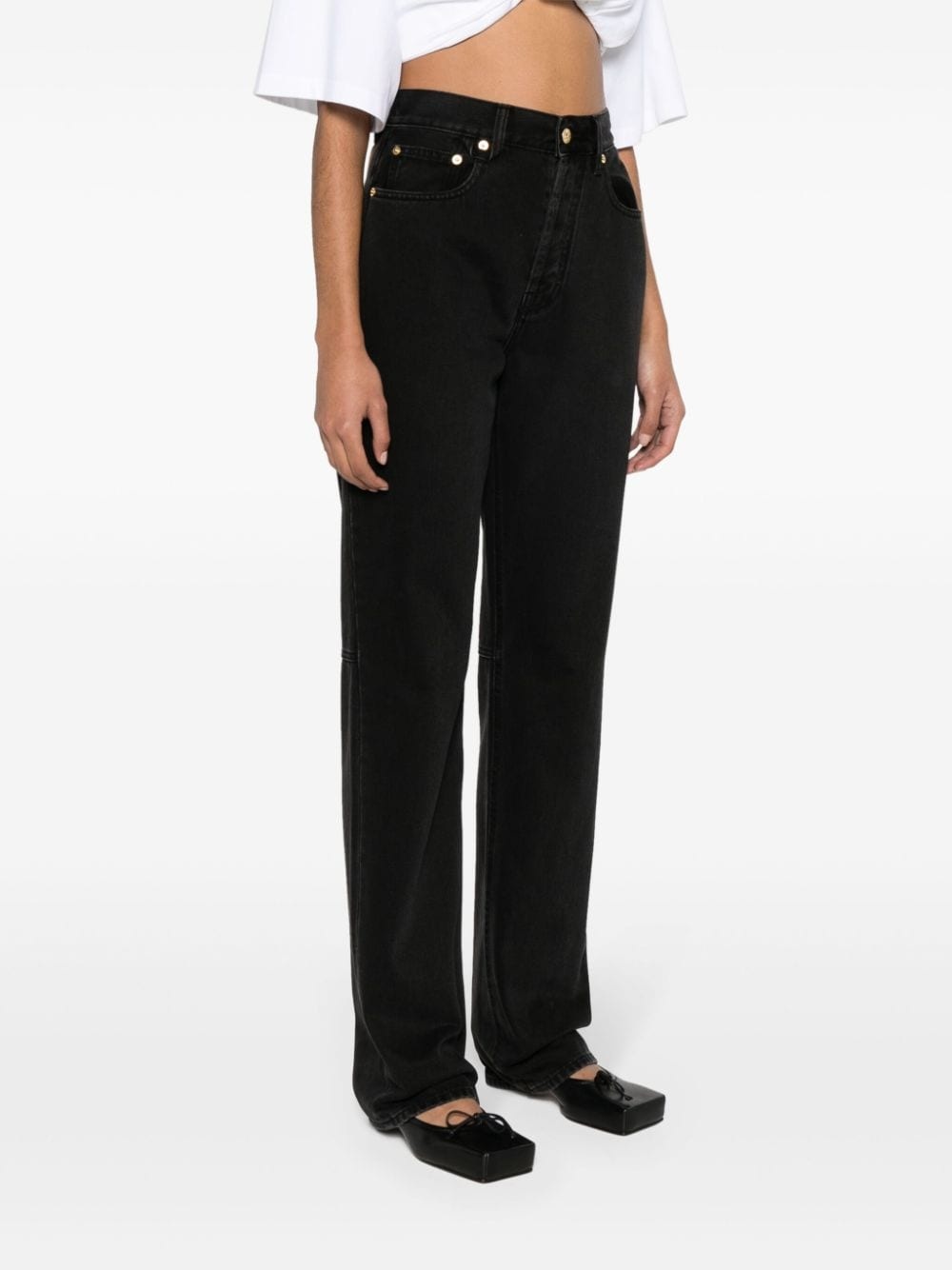La De Nimes Droit straight-leg jeans - 3