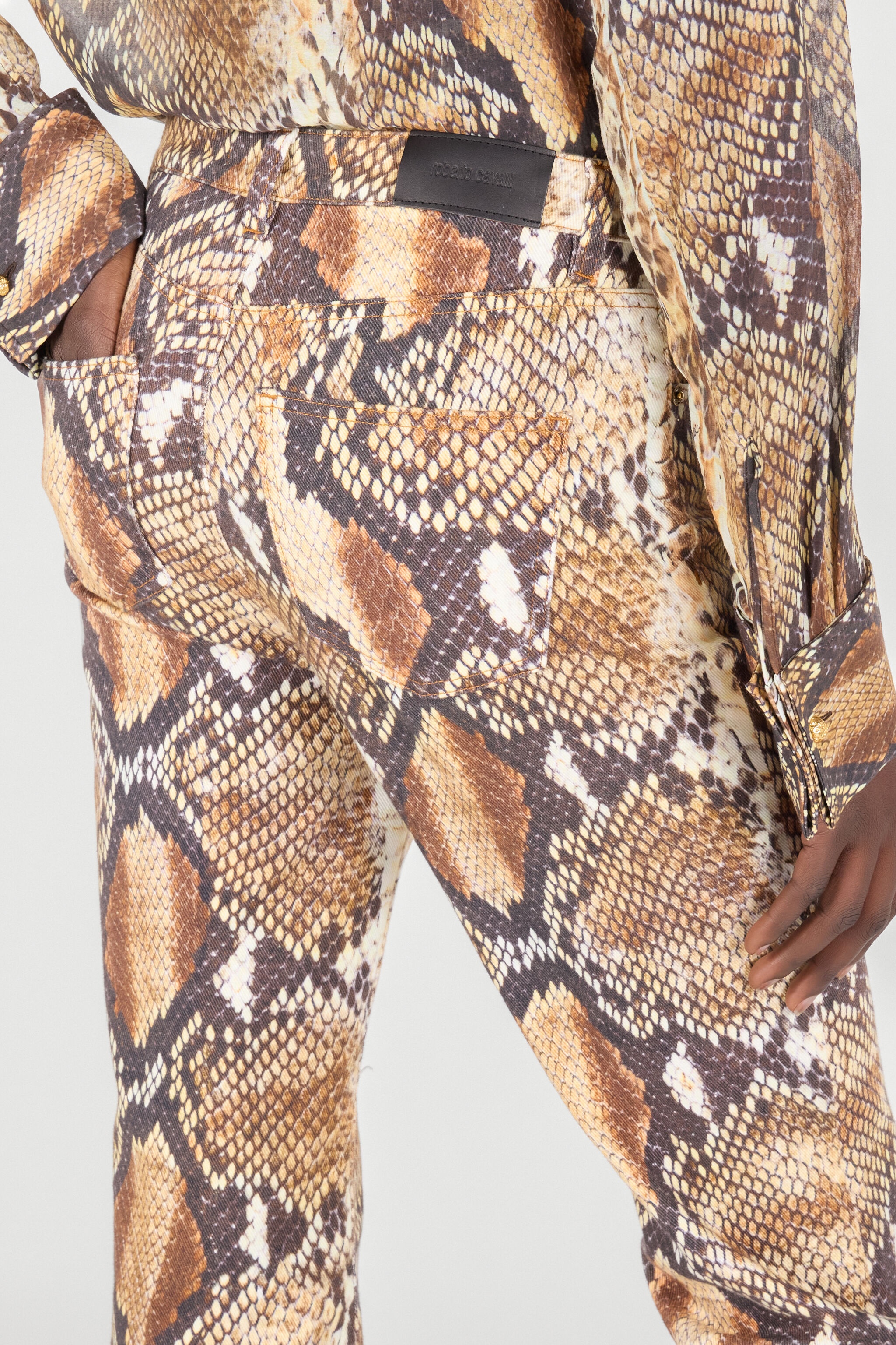 Python Print Denim - 7