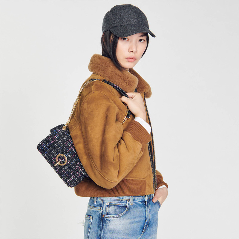 Small tweed YZA bag 6