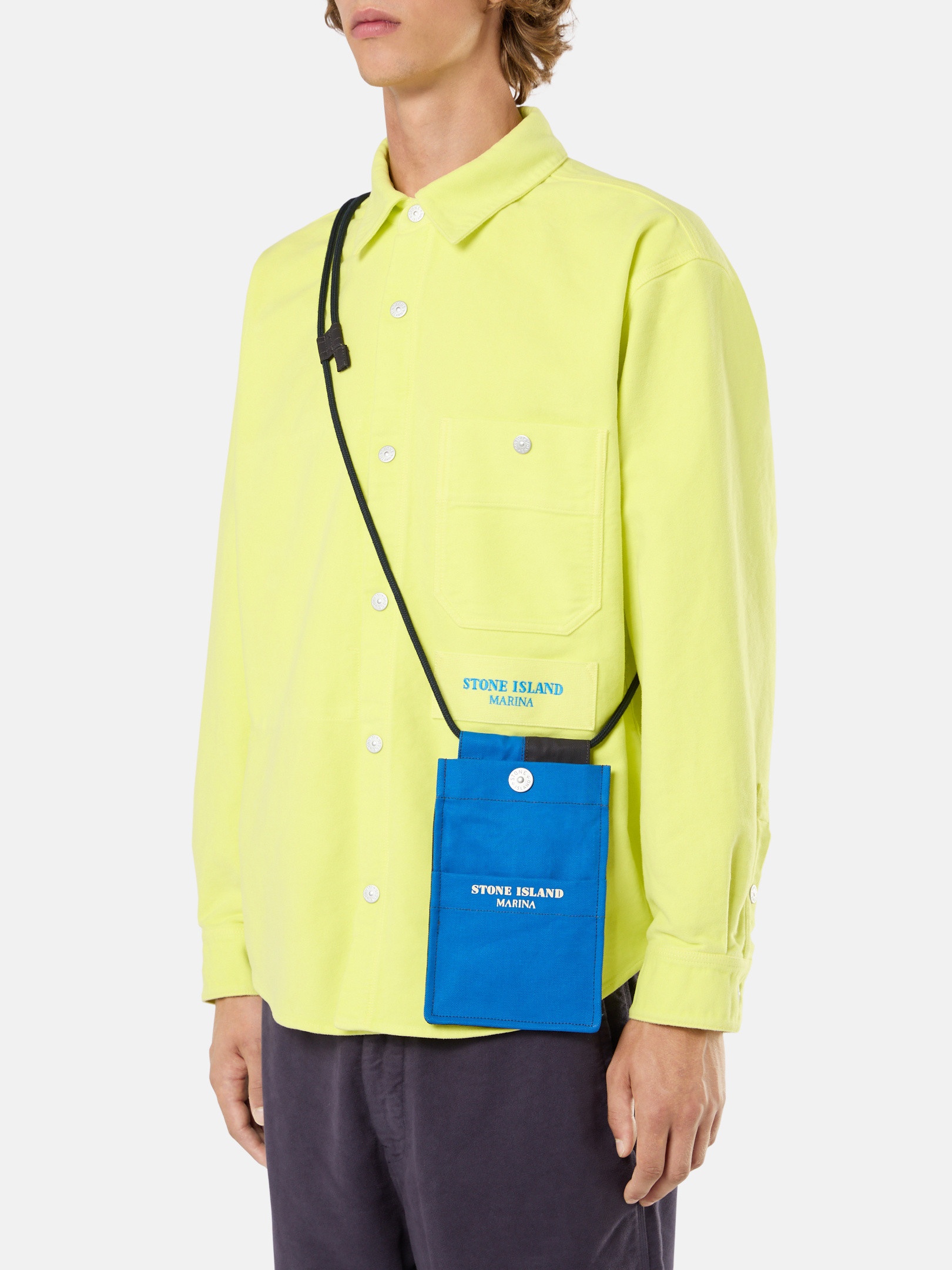 912XD PLATED COTTON CANVAS_STONE ISLAND MARINA - 5