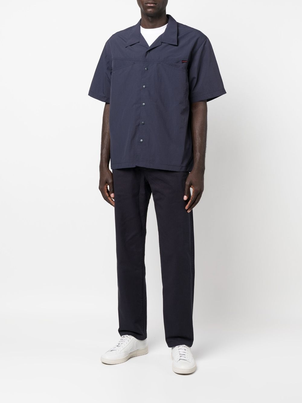belted-waist straight-leg trousers - 2