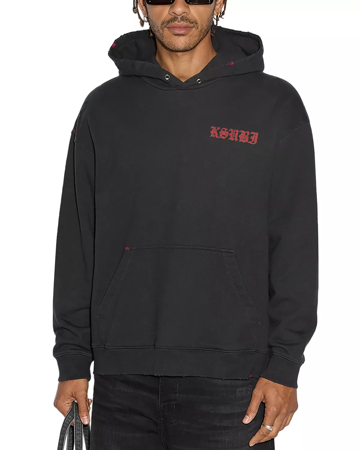 Sinners Oversized Graphic Hoodie - 1