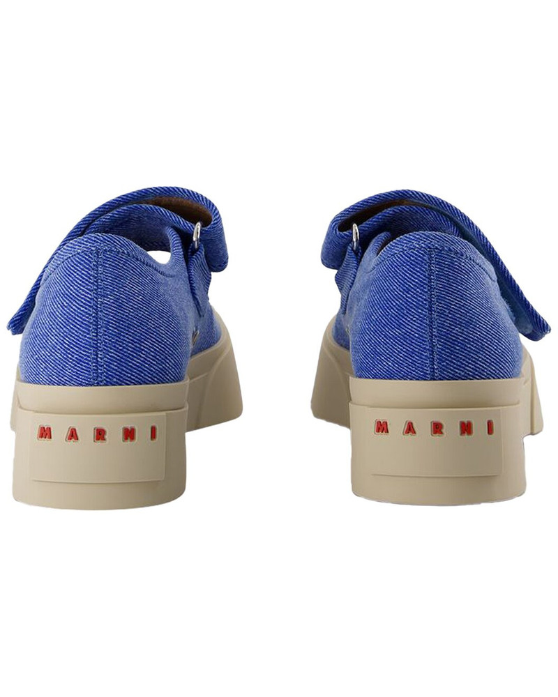 Marni Marni Women's Cotton Mary Jane Sneaker, Never Worn (Authentic Pre-Loved) outlook