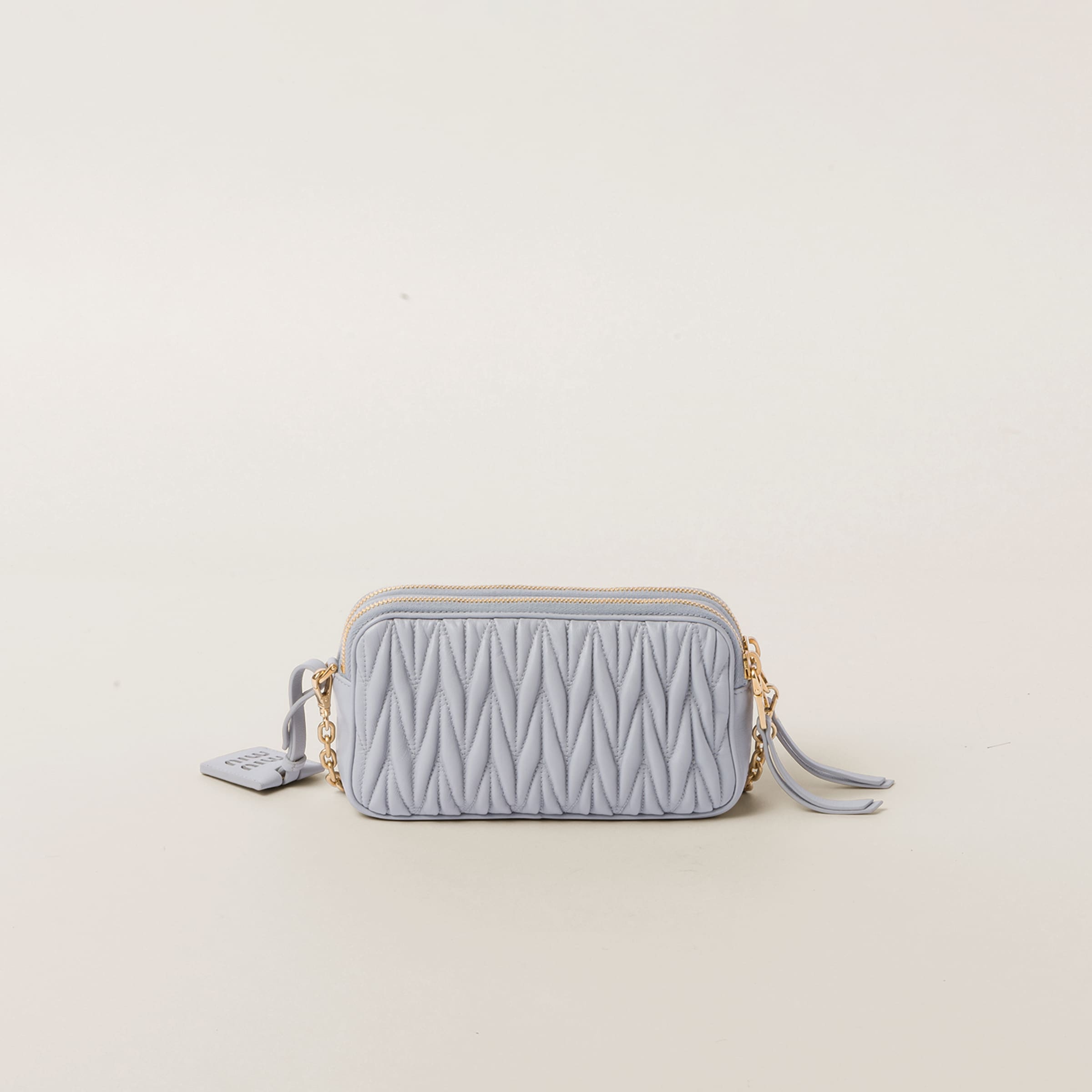 Matelassé nappa leather mini-bag - 4