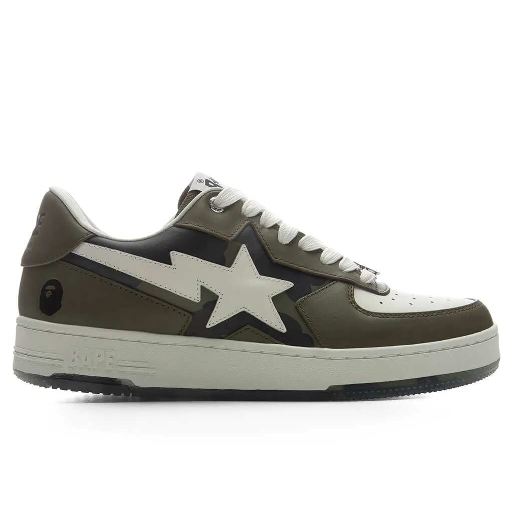 BAPE STA ICON #2 - OLIVE DRAB - 1