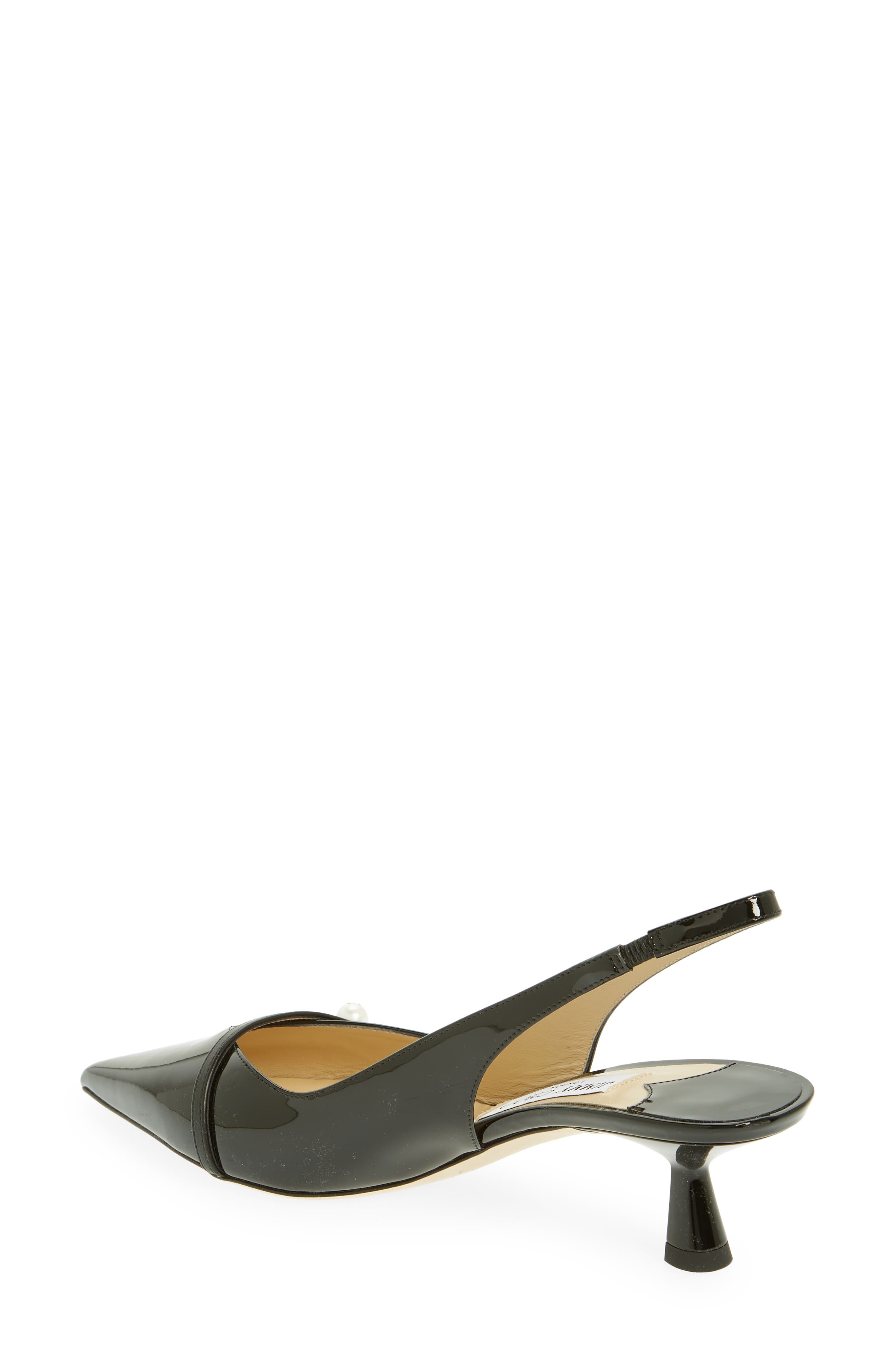 Jimmy Choo Amita Pointed Toe Slingback Pump in Black at Nordstrom - 2