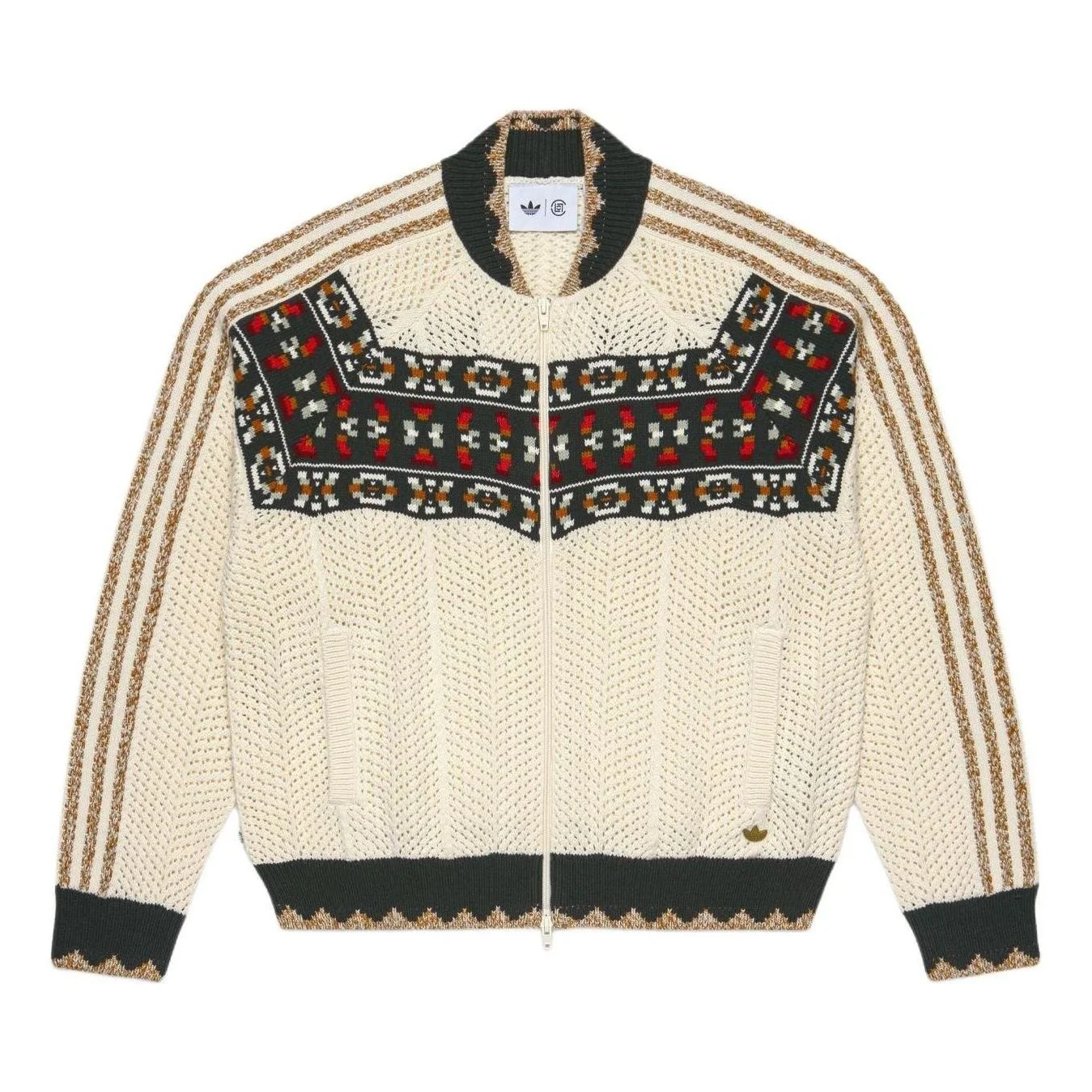 adidas X Clot C Track Top 'Cream White' IM7909 - 1