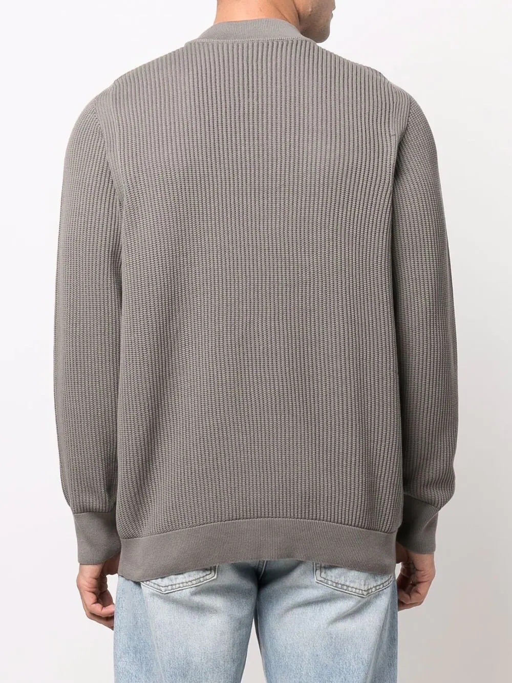 crew-neck knit jumper - 4