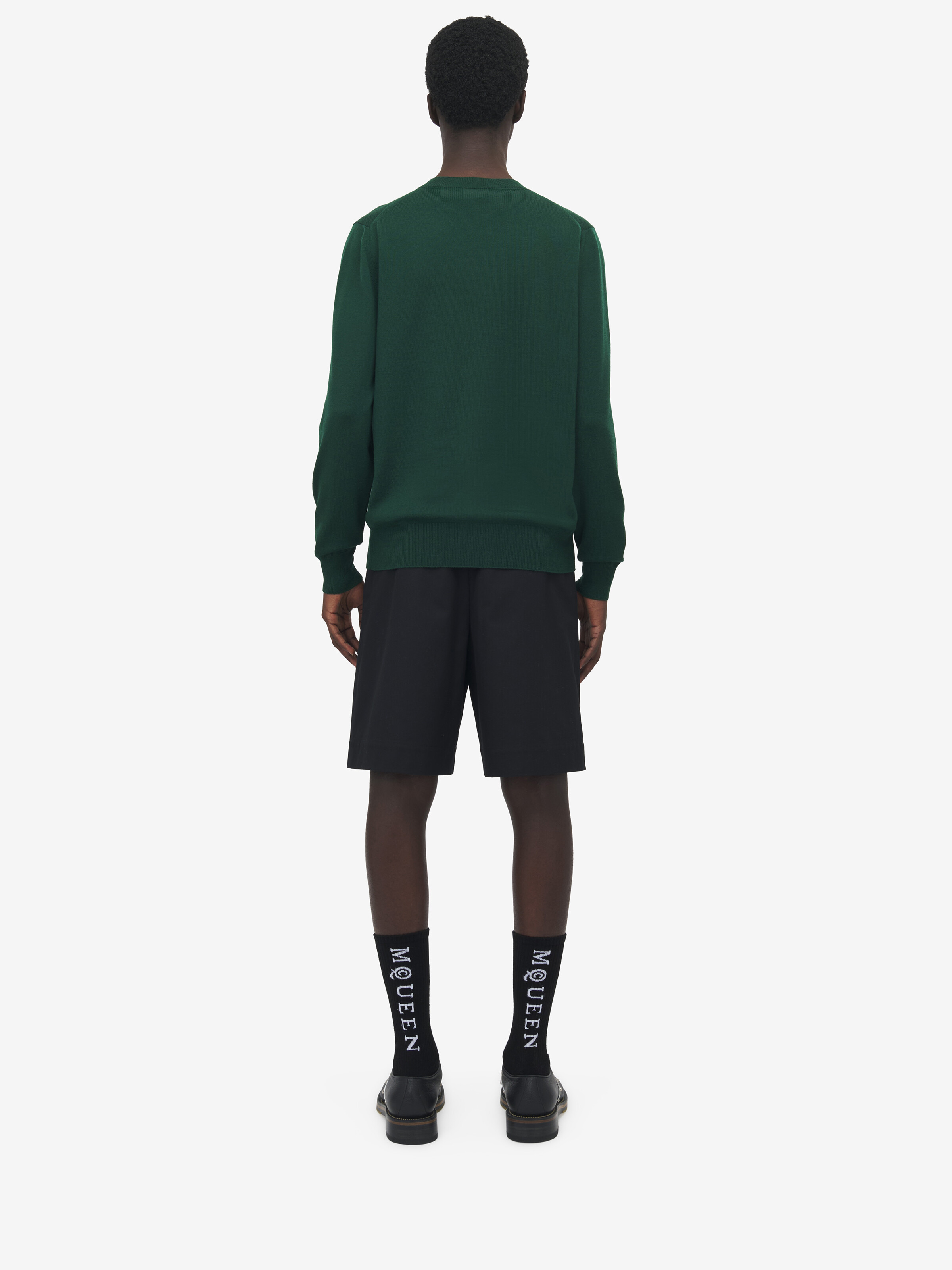 Merino Wool McQueen Logo Jumper - 5