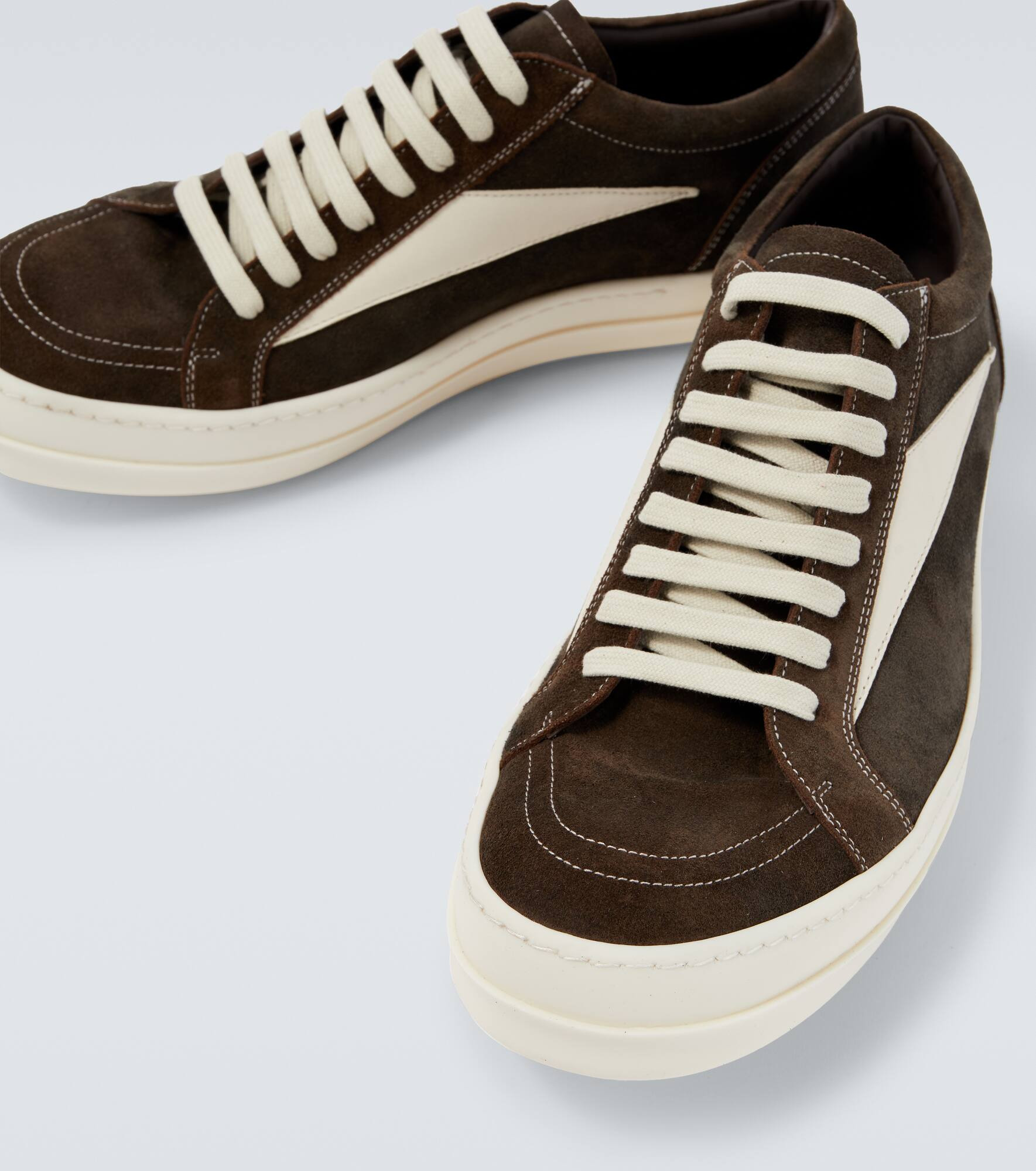 Vintage suede sneakers - 3