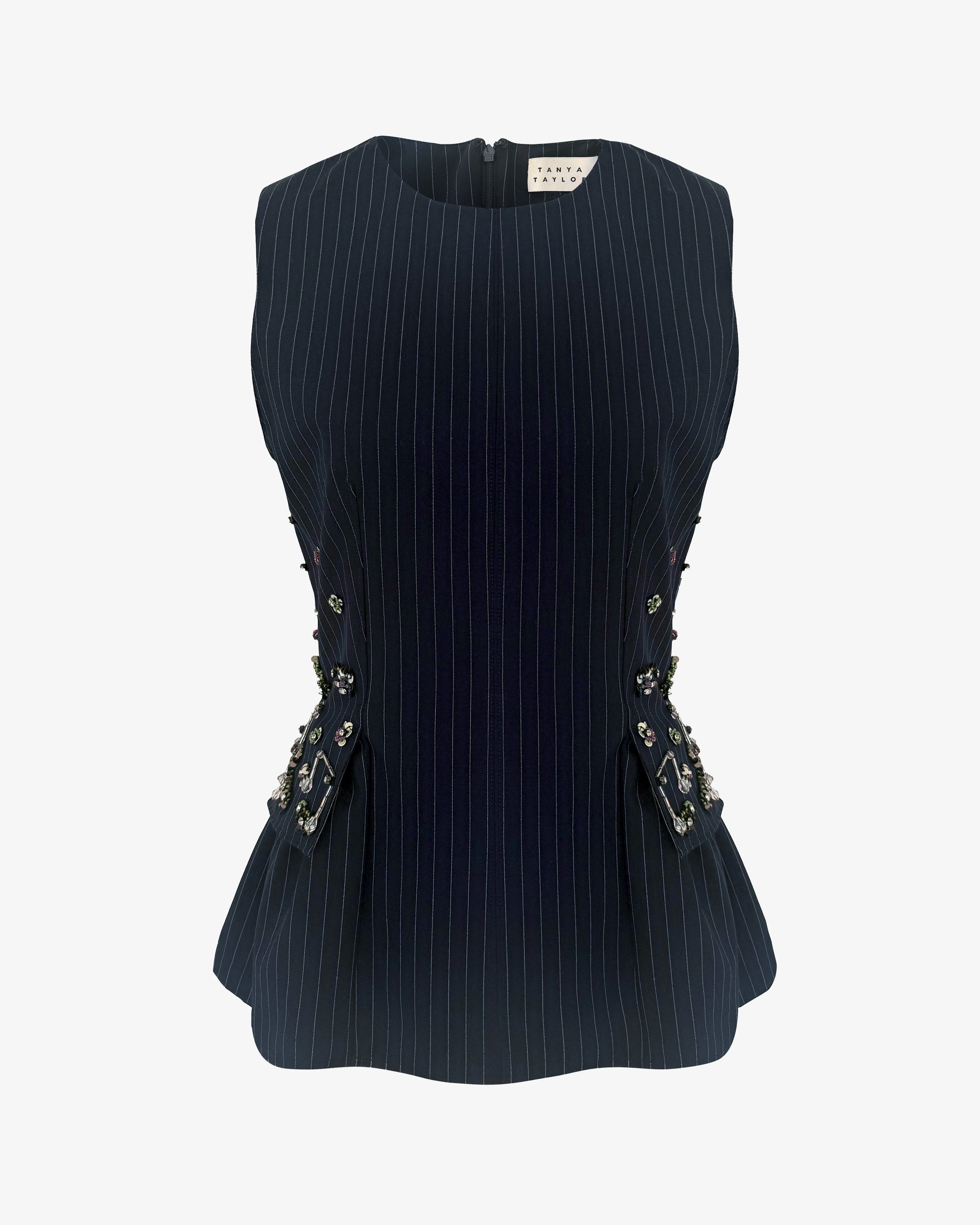 ASTRID EMBELLISHED TOP - 1