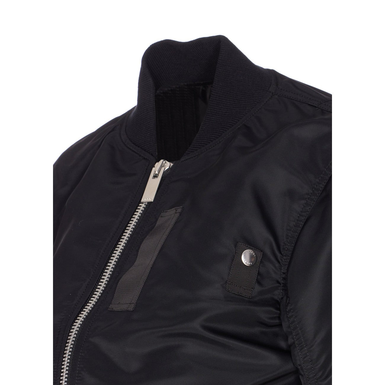 Sacai Women Twill X Nylon Jacket - 3