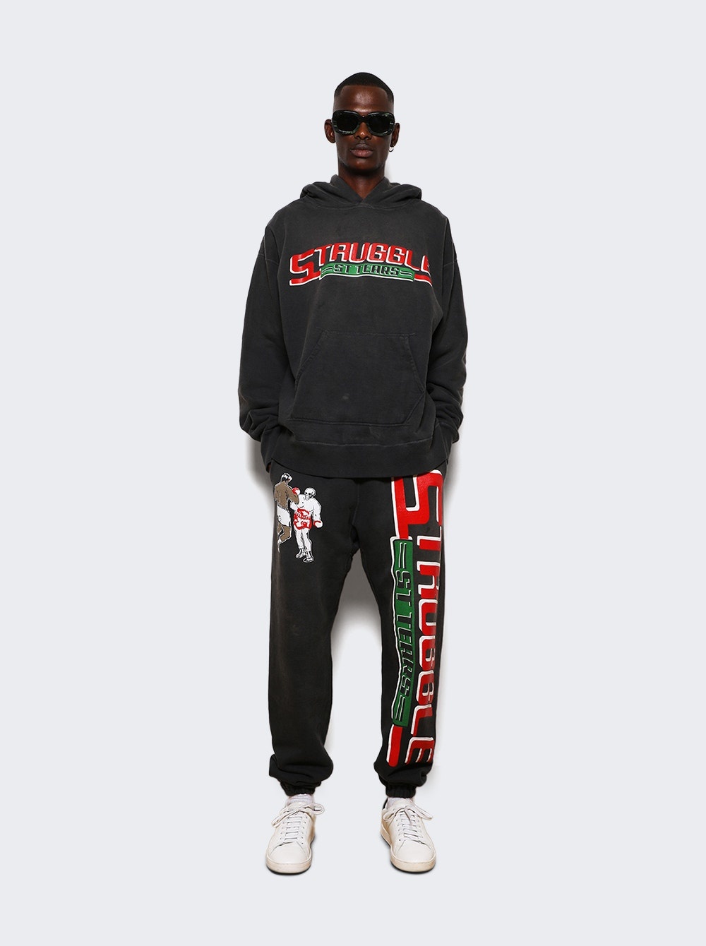 Struggle Hoodie Black - 2