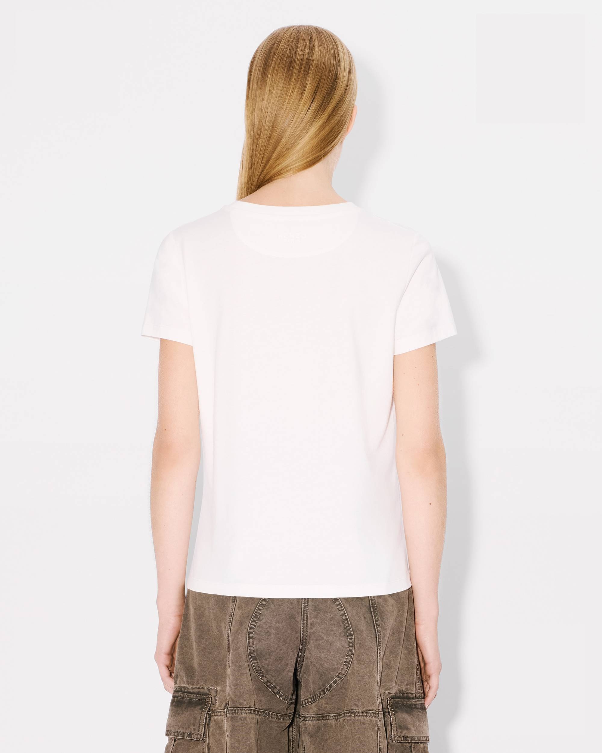 'Boke Flower' embroidered cotton T-shirt - 4