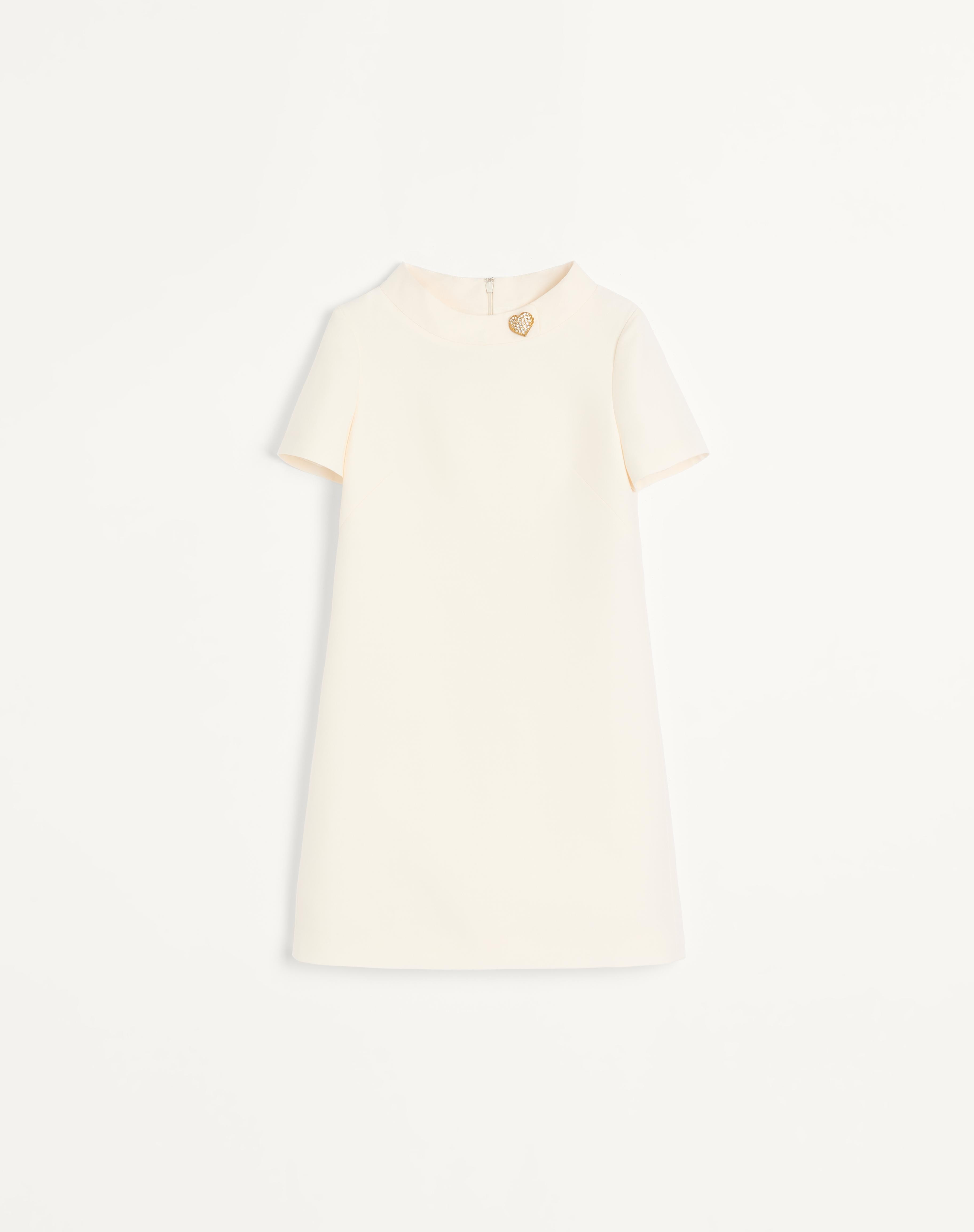 CREPE COUTURE SHORT DRESS - 1