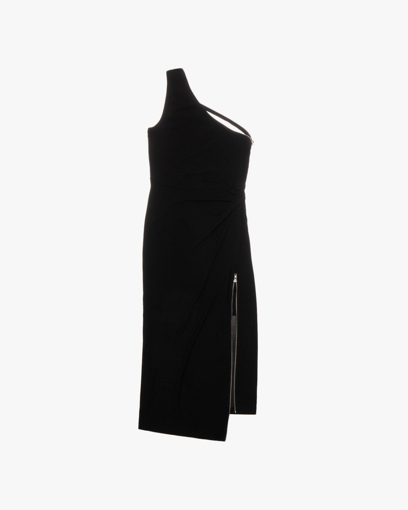 ASYMMETRIC ZIP DRESS 1