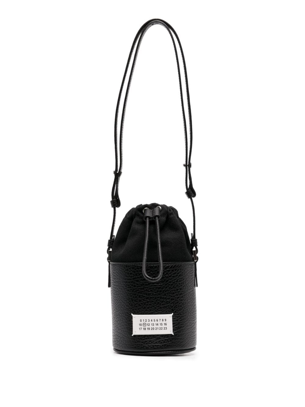 Maison margiela leather bucket bag hotsell
