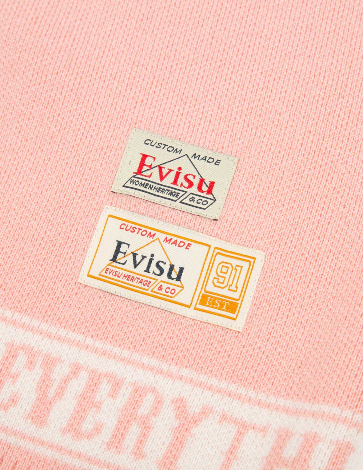 LOGO AND KAMON JACQUARD KNITTED SWEATER - 8
